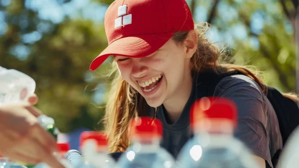 Aquasonic Community Volunteer Event Smiles